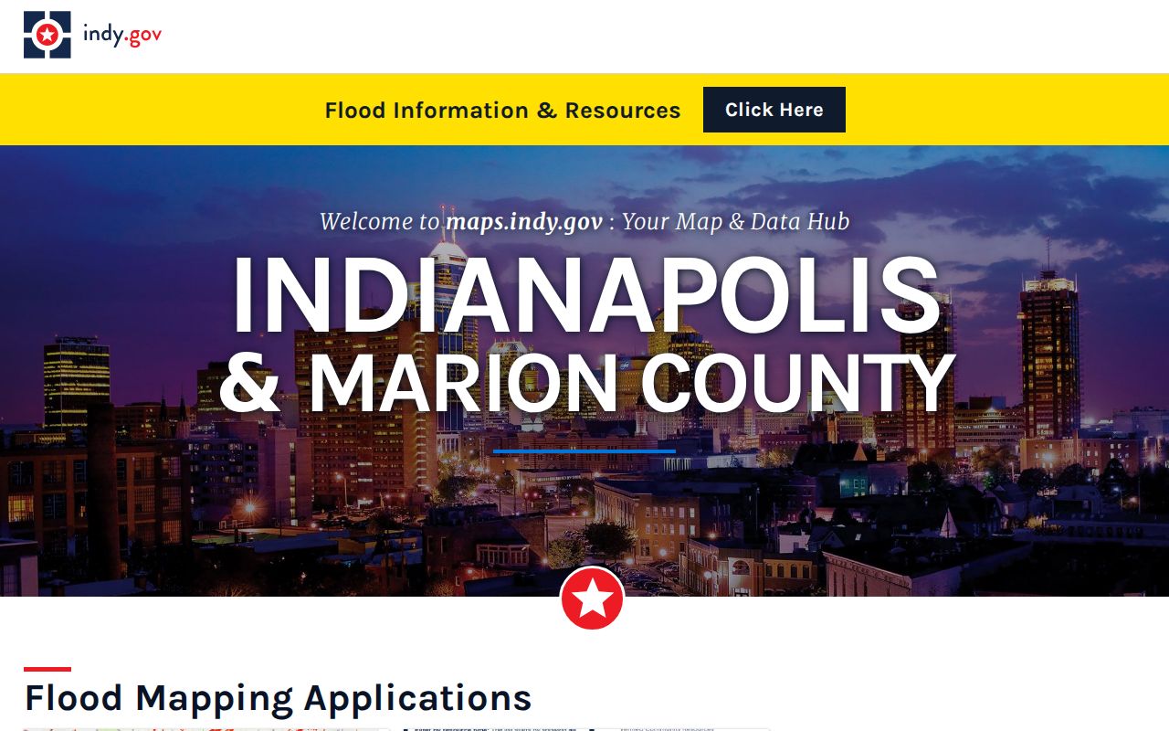 Indiana street directory research through the Indianapolis model GIS hub and its local parcel tools